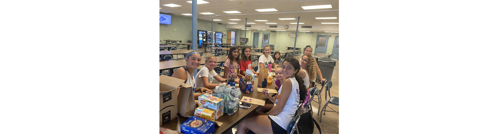 ALJ Girls Soccer Team Gives Back